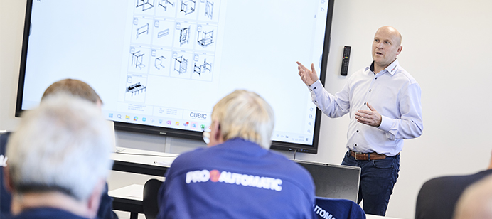 Pro Automatic Undervisning af medarbejdere 692 x 308